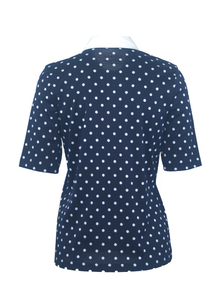 Shirt 708 204302 marine weiß