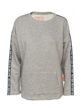 Sweatshirt grey melange