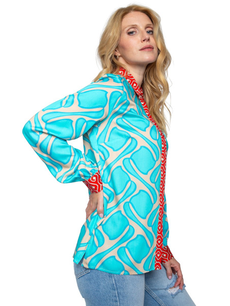 Damenbluse 8484-410 von Emily van den Bergh