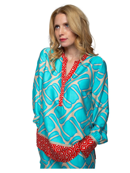 Damenbluse 8484-950 von Emily van den Bergh