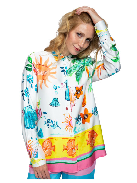 Damenbluse 8524-407 von Emily van den Bergh