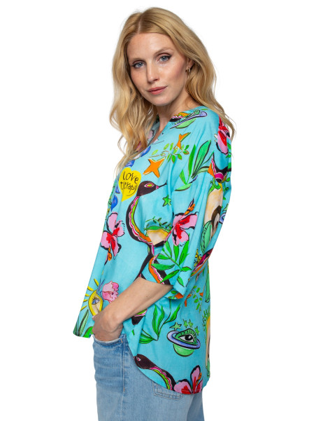 Damenbluse 8502-370 von Emily van den Bergh