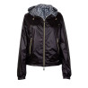 Wendejacke schwarz-leo von White Label