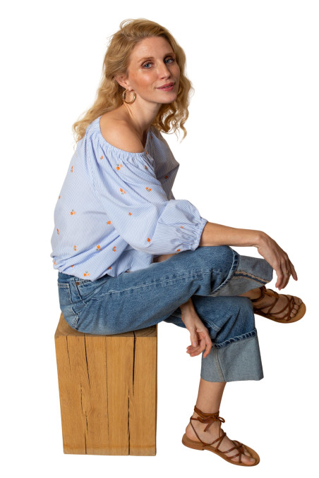 Damenbluse 8979-770 von Emily van den Bergh