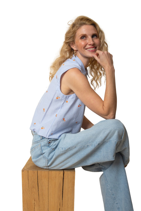 Damenbluse 8979-811 von Emily van den Bergh