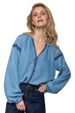 Damenbluse 9092-992 von Emily van den Bergh